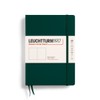 LEUCHTTURM1917 367254 Notebook Medium (A5), Hardcover, 251 Numbered Pages, Forest