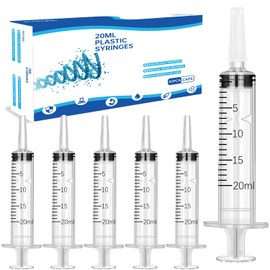 60 ml syringe with, 12 pieces reusable syringes 60 ml, syringe for scientific laboratories, garden irrigation, industry