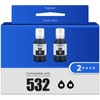 532 Black Ink Bottle ET-M1170 ET-M2170 ET-M3170 Replacement for Epson