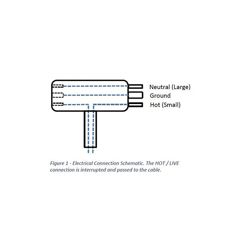 6 Foot 18/2 Piggyback Float Switch/Sump Pump Control Cord