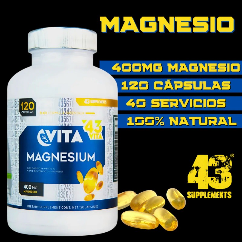 Glúteo Peptonas Black Pegasus + Citrato De Magnesio Cápsulas