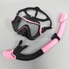 Dry Snorkel Set,Panoramic Wide View,Anti-Fog Scuba Diving Mask,Professional Snorkeling Gear