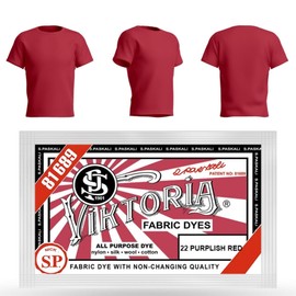 HOPS Viktoria Textile Paint, Machine Washable (59 Colours) - Fabric Dye, Textile Dye, Fabric Paints Washable, Textile Colour, Clothing Dyeing