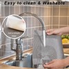 ISIYINER Place Mats, Set of 6, Non-Slip, Washable, PVC, Tear-Resistant,