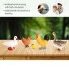 Volnau Mini Farm Toys Figures 14PCS Barn Animal Figurines for