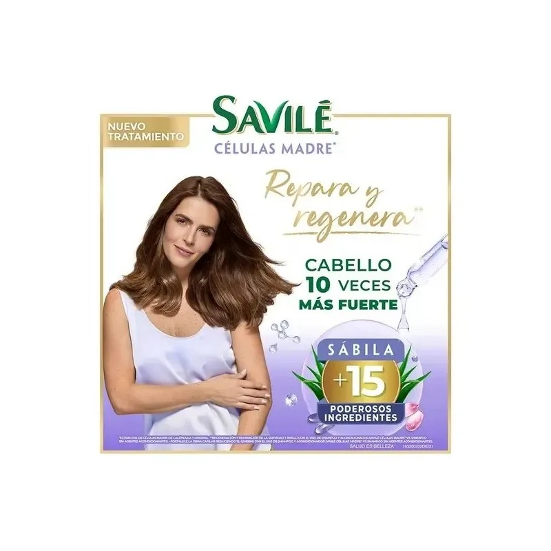 Tratamiento Capilar Savile Con Células Madre 90 Ml **