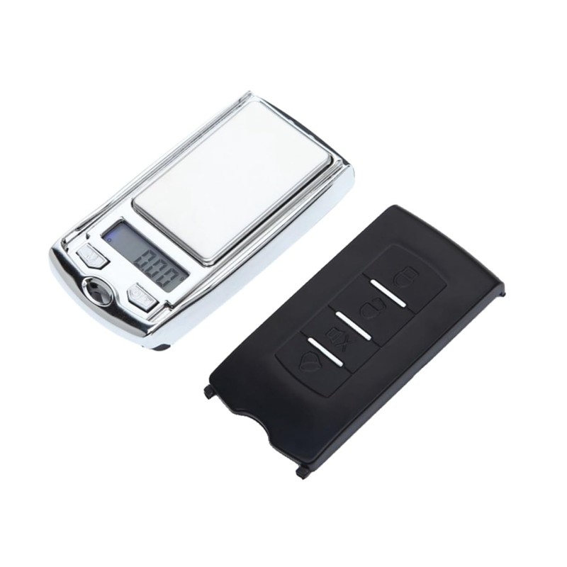 Operitacx Stainless Steel Shell Digital Pocket Scale 100g Grams Jewelry