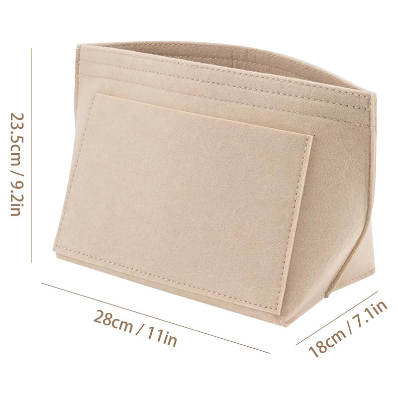 Shengxi Felt Purse Organizer for Longchamp Folding Tote Bag Organizer