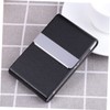 OHPHCALL Big Capacity Pu Leather Business Card Holder Stylish Name