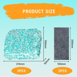 COWANIEE 4 Pcs Car Wash Mitt Set, Plush Microfibre Wash Mitt for Intricate Detailing