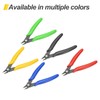 HARFINGTON 5" Flush Cut Pliers Small Precision Wire Cutter Side