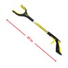2 Pack 21 Inch Grabber Reacher with Rotating Jaw -