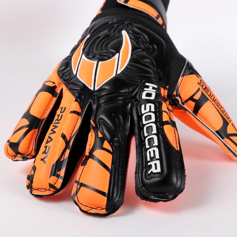 HO Soccer Primary Protek FL AXIAL Orange Goalkeeper Gloves, Unisex,