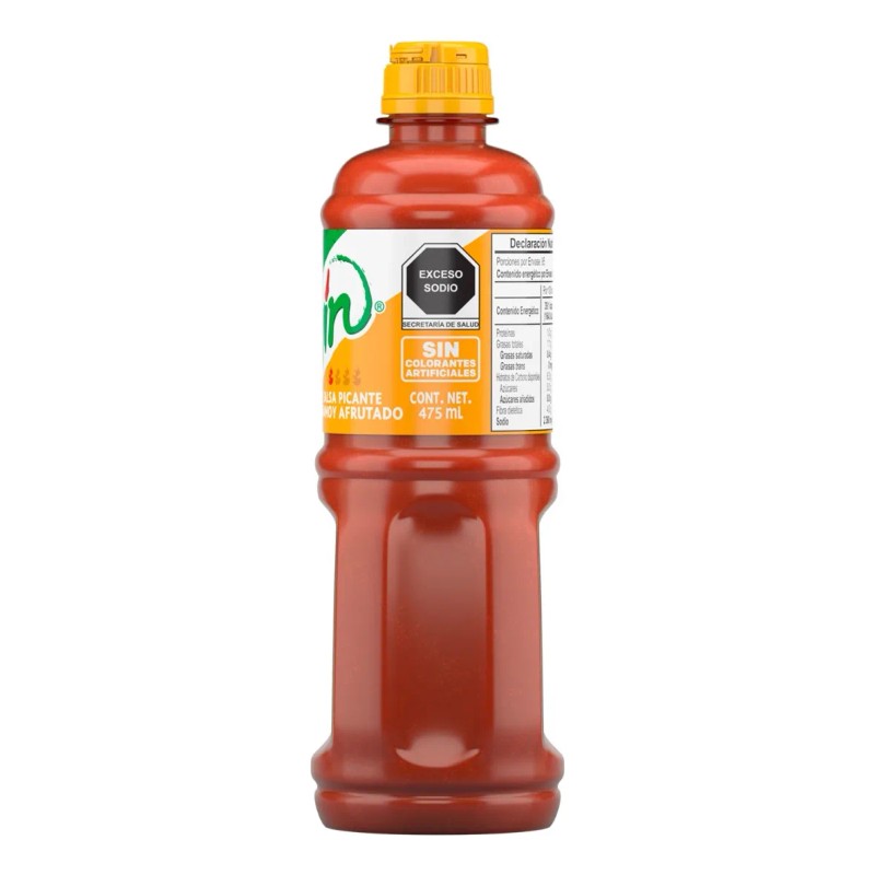 Tajin Chamoy Afrutado Salsa Picante Líquida 475ml