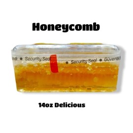 NATURZ BEEZ CLOVER HONEYCOMB  14oz 400g 100% PURE RAW UNFILTERED HONEY COMB