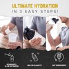 HRDWRK Electrolytes Powder Packets with Magnesium, Potassium Sodium, Keto Hydration