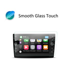 9H Tempered Glass Screen Protector for Volkswagen Tiguan 2018-2024 | Anti-Scratch, Bubble-Free | Compatible with VW Tiguan Touch Screen & Navigation Display