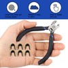 CLDURHGE Bow String Nocking Points Pliers Strings Knock Set T