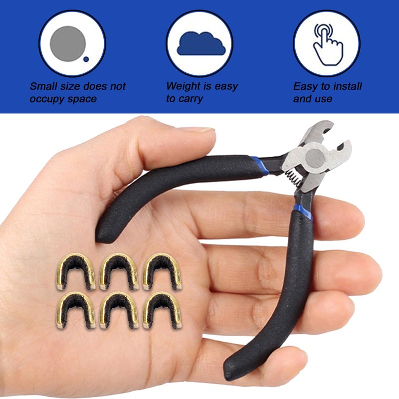 CLDURHGE Bow String Nocking Points Pliers Strings Knock Set T