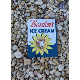 Borden Dairy Elsie cow Ice cream Milk metal sign advertising 9 x 12 inch 50029