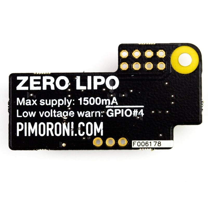 Pimoroni Zero Lipo – pawa-sapuraibo-do For Raspberry Pi