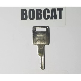 Aftermarket (1) Bobcat, Ingersol Rand Compactor, Case Equipment Ignition Keys LOGO on 1 side