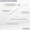 Artistic Wire Beadalon – Agujas de Ojo Plegable, Finas (2.5