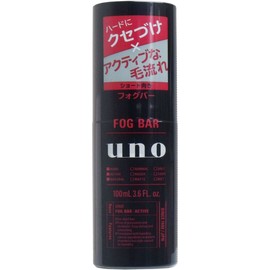 Uno Fog Bar (Heavy Active), 3.4 fl oz (100 ml), Mist Wax x 3