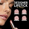 L'Paige Designer Lipstick - Rosy Pearl Color with Aloe Vera,