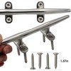 VEITHI Boat Cleats Dock Cleats 8 inch 316 Stainless Steel,