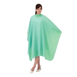 Cattleya Hairdressing Cape, Sea Green, F