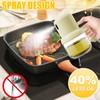 ALINUOYQ Oil Sprayer for Cooking, 6oz/180ml Glass Olive Oil Sprayer