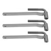 ECSiNG 3Pcs Engine Valve Adjustment Tool 8mm/9mm/10mm Hex 3.1mm/3mm/3.5mm Square