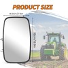 YnGia Tractor Mirrors, 2Pcs 12.6" x 7.6" Tractor Rear View