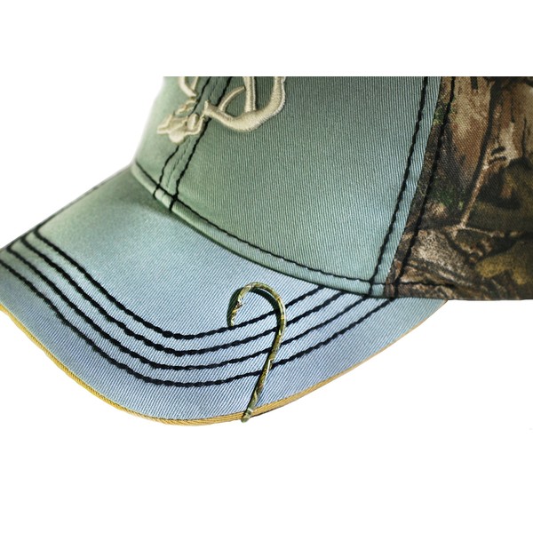 Set of Two hat Hook pins one camo and one