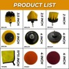 Drill Brush Attachment Set Pack of 10 | Easy Drill