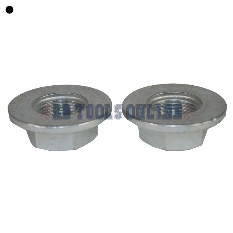 2 Alko Knott Axle Axles Trailer Brake Drum Hub Nut