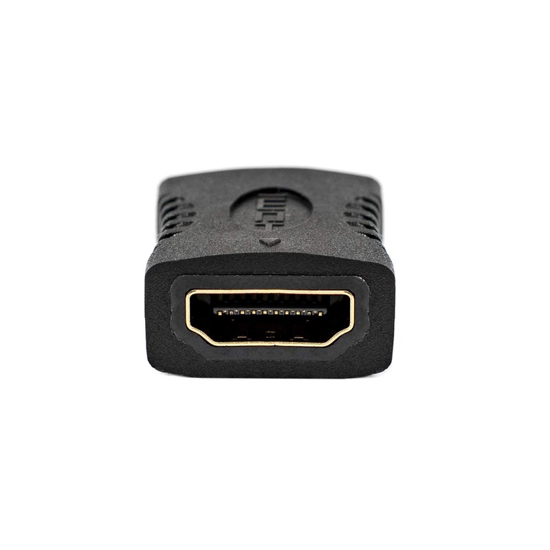 HDMI Female to Female Coupler Extender Adapter Connector - Gold