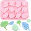 AIBOYA Fall Leaf Silicone Candy Molds 12 Cavity Spring Tree