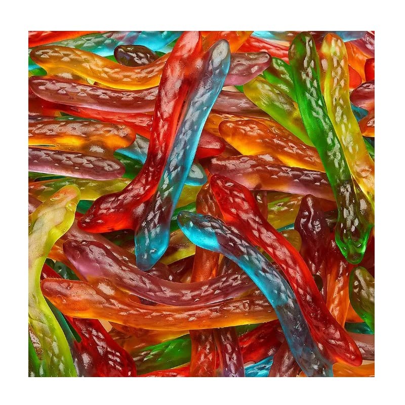HARIBO Gummi Candy, Twin Snakes Sweet & Sour Gummy Candy,