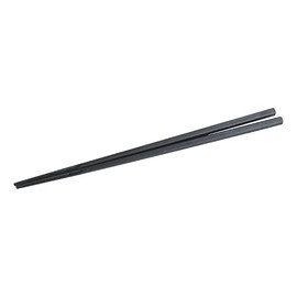 Pearl Metal C-7333 Chopsticks, Removing Chopsticks, 11.8 inches (30 cm), Pentagonal Tip, Star Shape, Made in Japan, Dishwasher Safe, Black