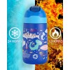 Botella Fjbottle Libre De Bpa Con Popote, 350 Ml
