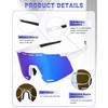 Polarized Cycling Glasses UV Protection, UV400 TR90 Frame Sport Polarized