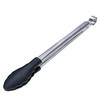 Lurch 1-Piece 30 cm All-in-One Tongs with Non-Stick Ends, Black