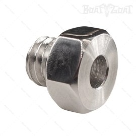 Cannon Downrigger Threaded Retainer Nut - 7/16-14 - 3393112
