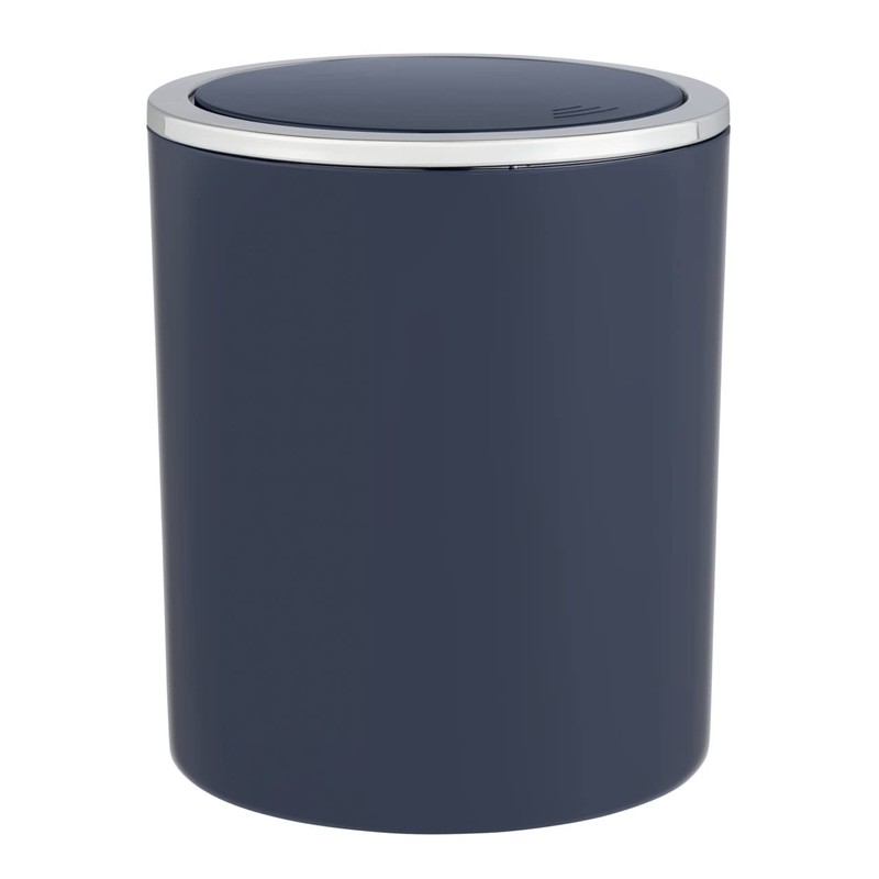 WENKO Inca Cosmetic Bin, 2 Litre Capacity, Waste Bin for