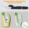 Sponge Brush Refills for OXO Soap Dispensing Dish Brush -