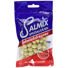 SALMIX Salmiakdragees Chocolate White 75 g Bag
