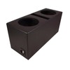 American Sound Connection Dual 15" Subwoofer Universal Fit Vented Port