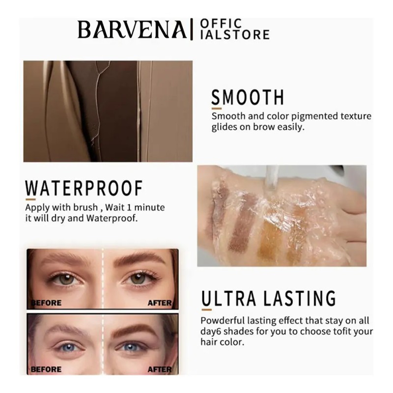 Gel Cejas Larga Duración Tinte Para Ceja Impermeable 24h